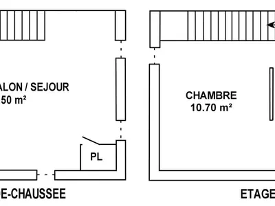 Plan de l'établissement Gîte Charmant avec Piscine Chauffée près de Nantes et Clisson - FR-1-306-1245