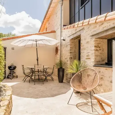 Gîte Charmant avec Piscine Chauffée près de Nantes et Clisson - FR-1-306-1245