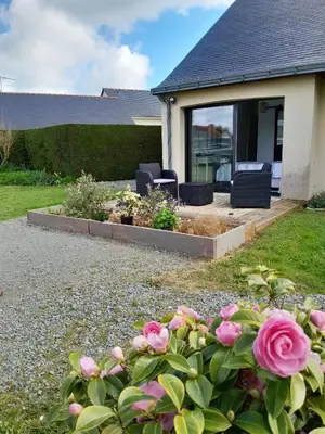 Jardin de l'établissement Chez Maryline