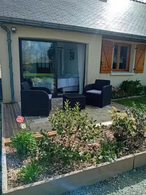Jardin de l'établissement Chez Maryline