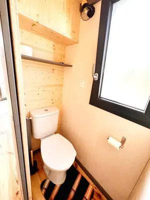 Salle de bains dans l'établissement Tiny House