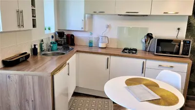 Cuisine ou kitchenette dans l'établissement Le Petit Clos, 3 étoiles