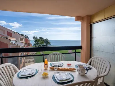 Balcon ou terrasse dans l'établissement Apartment Claire Marine by Interhome