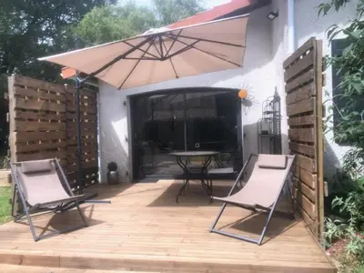 Terrasse ou espace extérieur de l'établissement Le paradis des ouches