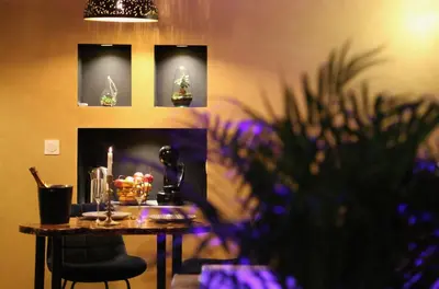 Boissons dans l'établissement love room gold - les delices rooms