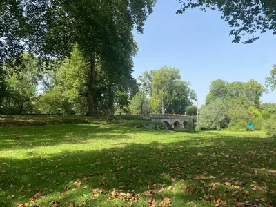 Jardin de l'établissement L'appart du cœur de bourg