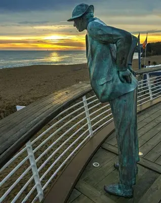 Vue générale sur la mer ou vue sur la mer prise depuis l'appartement