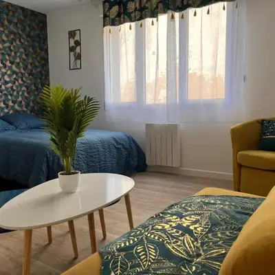 Studio cosy avec terrasse
