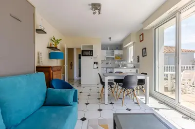 Cuisine ou kitchenette dans l'établissement L'Hollywood Zen