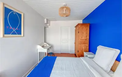 Un ou plusieurs lits dans un hébergement de l'établissement Stunning Home In Noirmoutier En Lile