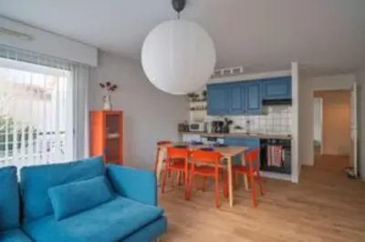 Cuisine ou kitchenette dans l'établissement Bright 56m near Pornichet's hypercentre