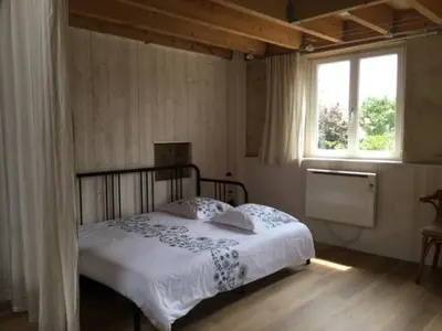 Un ou plusieurs lits dans un hébergement de l'établissement Loft Sud-Nantes