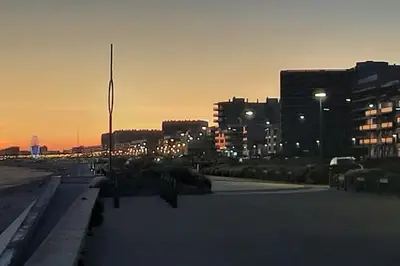 Lever ou coucher de soleil vu de l'appartement ou à proximité