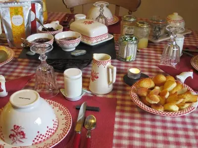 Nourriture dans le B&B/chambre d'hôtes ou à proximité