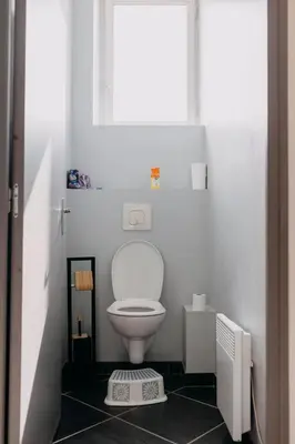 Salle de bains dans l'établissement Coeur de ville #H2- Central & Cosy - Logement partagé - Chambre privée