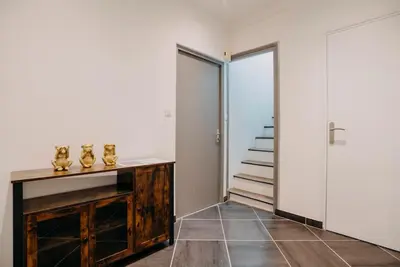 Plan de l'établissement Coeur de ville #H3 - WIFI et NETFLIX - Lave linge - Logement partagé - Chambre privée