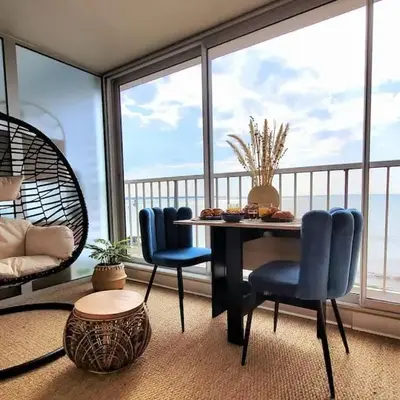 Magnifique Studio 2 personnes - VUE MER 