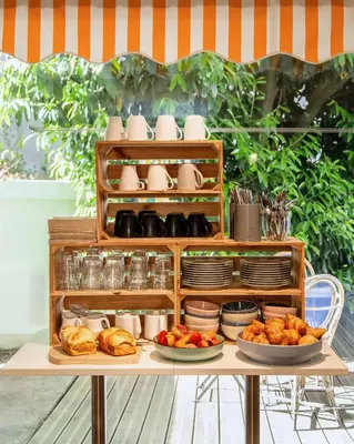 Nourriture dans l'hôtel ou à proximité