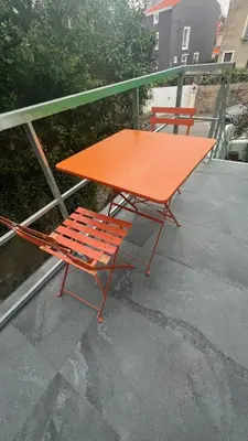 Balcon ou terrasse dans l'établissement Appartement - Galerie POP ART - Trentemoult