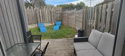 Jardin de l'établissement Maison familiale proche plage et commerces