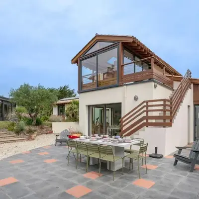 Villa Face Mer pour 10 personnes à Préfailles