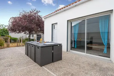 Plan de l'établissement Maison pour 7 à 100m de la plage - Jardin