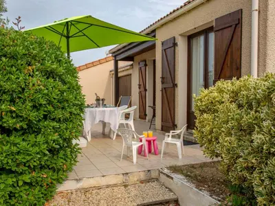 Terrasse ou espace extérieur de l'établissement Holiday Home Plein Océan-1 by Interhome
