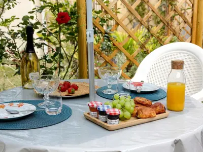 Nourriture dans la maison de vacances ou à proximité