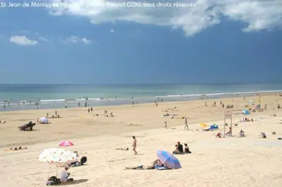 Plage de la maison de vacances ou située à proximité