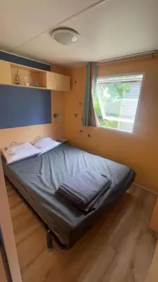 Un ou plusieurs lits dans un hébergement de l'établissement Camping Tohapi Coeur de Vendée