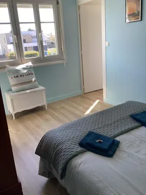 Un ou plusieurs lits dans un hébergement de l'établissement Ker LN