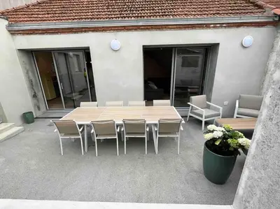 Terrasse ou espace extérieur de l'établissement La Girase
