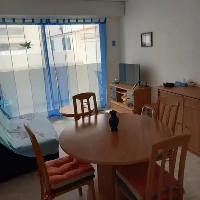 Coin salon dans l'établissement appartement saint hilaire de riez 85270