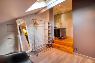 Plan de l'établissement Duplex de 115m2 dans un bâtiment chic historique - Le Belvédère St Nicolas