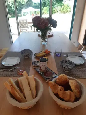 Nourriture dans le B&B/chambre d'hôtes ou à proximité