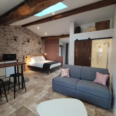 Studio 30m2 La Cave - Les Gîtes du Lac - Proche Nantes avec Terrasse