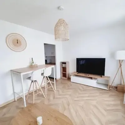 studio avec vue sur mer