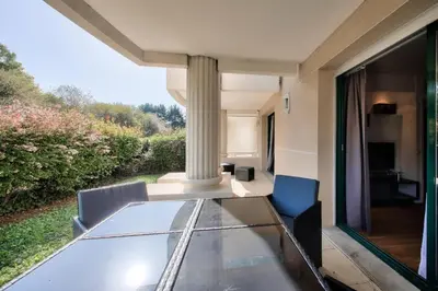 Coin salon dans l'établissement Résidence Le Saint Denac - maeva Home - Appartement avec terrasse 2 pièces 4 personnes - Prestige - super Home MAE-4234
