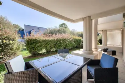 Coin salon dans l'établissement Résidence Le Saint Denac - maeva Home - Appartement avec terrasse 2 pièces 4 personnes - Prestige - super Home MAE-4234