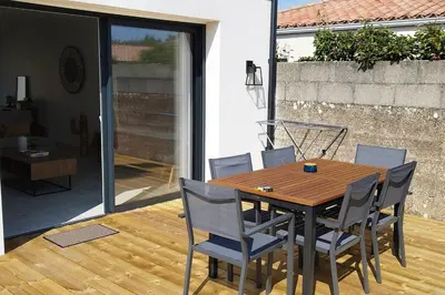 Terrasse ou espace extérieur de l'établissement MAISON 3 chbres 3 étoiles St Gilles X de Vie