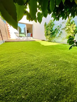 Jardin de l'établissement Charmant studio Pornicais