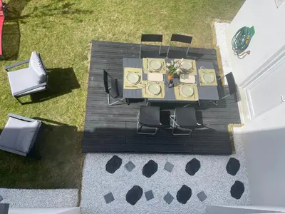 Jardin de l'établissement Villa des Cerisiers