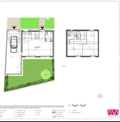 Plan de l'établissement Villa des Cerisiers