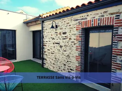 Plan de l'établissement Maison rénovée dans le vignoble