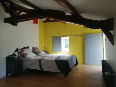 Un ou plusieurs lits dans un hébergement de l'établissement maison pleine de charme