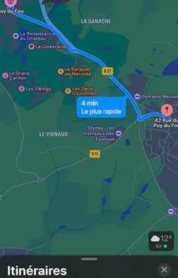 Plan de l'établissement L'Hématite