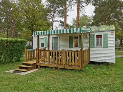 Jardin de l'établissement Mobil Home 4 pers proche Puy du Fou et Montaigu (Vendée 85)