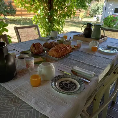 Nourriture dans le B&B/chambre d'hôtes ou à proximité