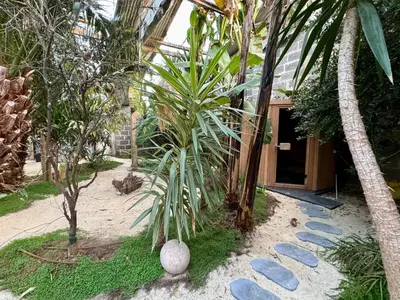 Jardin de l'établissement Le grand Brandonné