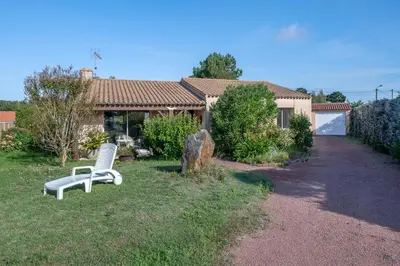 Jardin de l'établissement Préfailles - Maison 6 Pers - 200m des plages